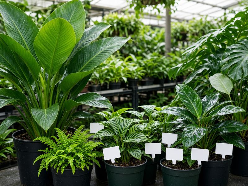 Indoor tropicals at Crystal Anchor Studio